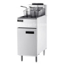 Freidora a gas 25 lts 4 quemadores Dakota DKF-424A