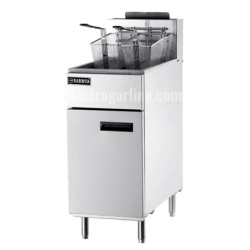 Freidora a gas 25 lts 4 quemadores Dakota DKF-424A